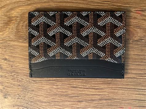 goyard card holder cost.